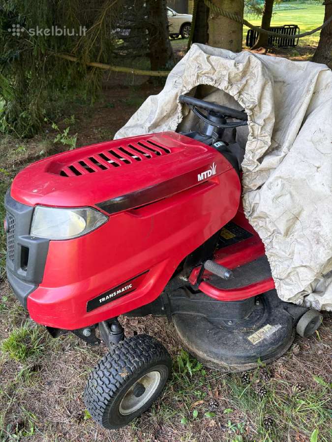 Parduodamas vejos traktoriukas Mtd Smart Rf 125 - nuotraukos Nr. 2