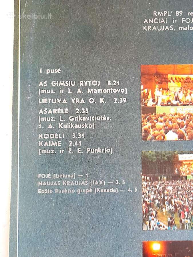 "Roko maršas 89" "Lituanika 87" - nuotraukos Nr. 2