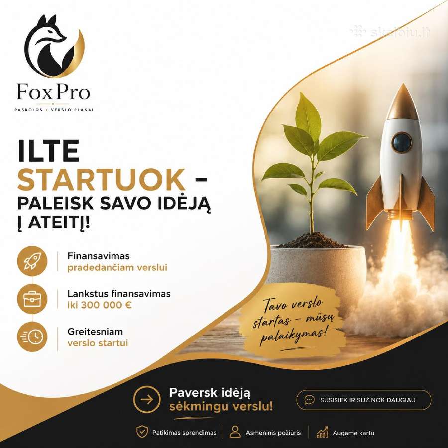 Verslo planaipaskolosinvesticiniai projektai - nuotraukos Nr. 7