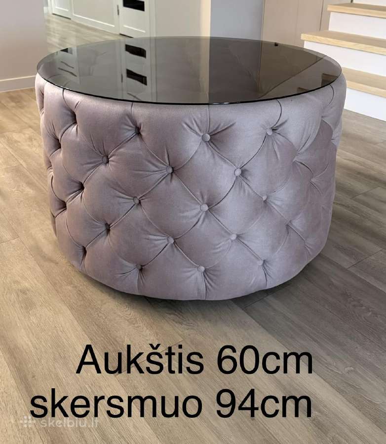 Apvalus staliukas - nuotraukos Nr. 3