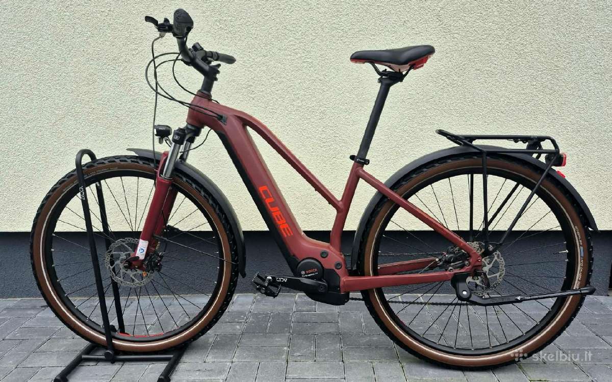 Cube nuride Hybrid Allroad elektrinis dviratis - nuotraukos Nr. 2