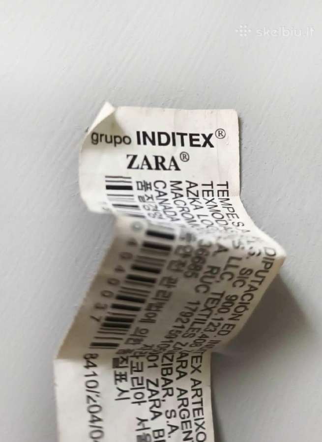 Zara dygsniuota rankinė per petį, su perlais, 20x1 - nuotraukos Nr. 7