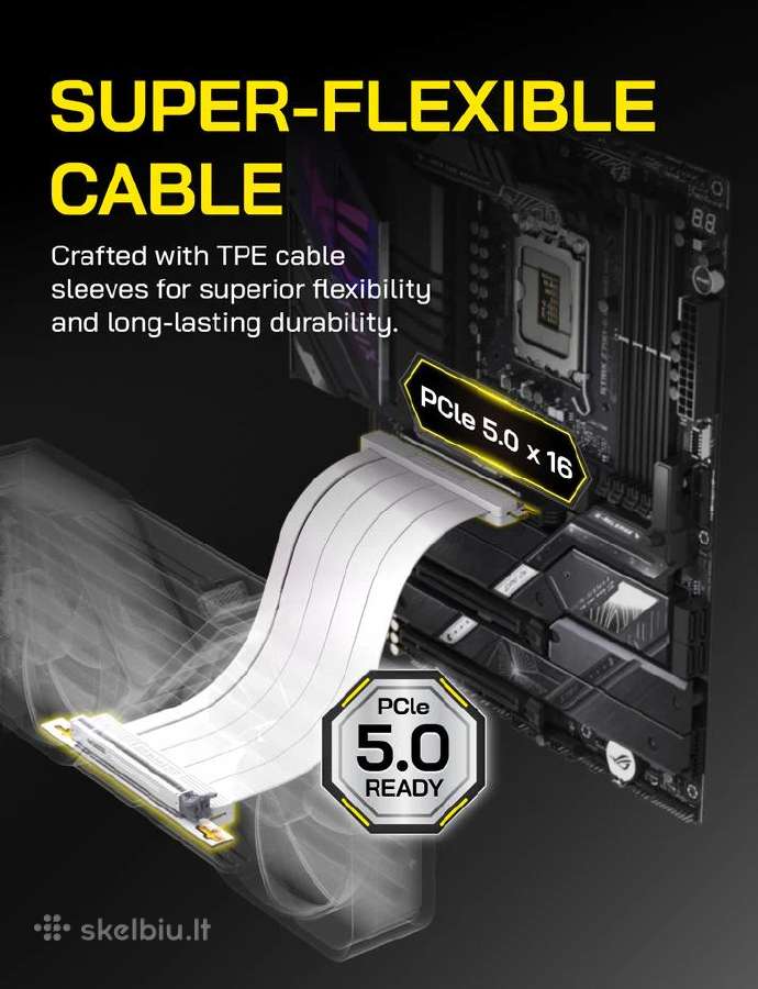 Ezdiy-fab Pcie 5.0 X16 riser - nuotraukos Nr. 4
