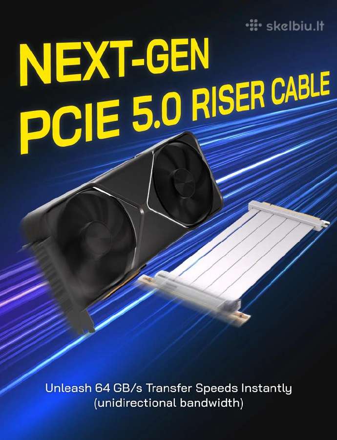 Ezdiy-fab Pcie 5.0 X16 riser - nuotraukos Nr. 3