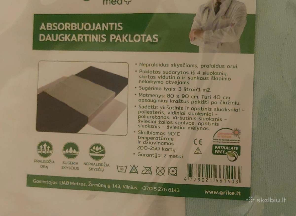 Elektrinė funkcinė slaugos lova - nuotraukos Nr. 11