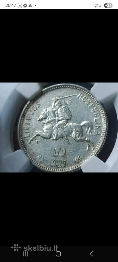 2 Litai 1925m Ngc - nuotraukos Nr. 6
