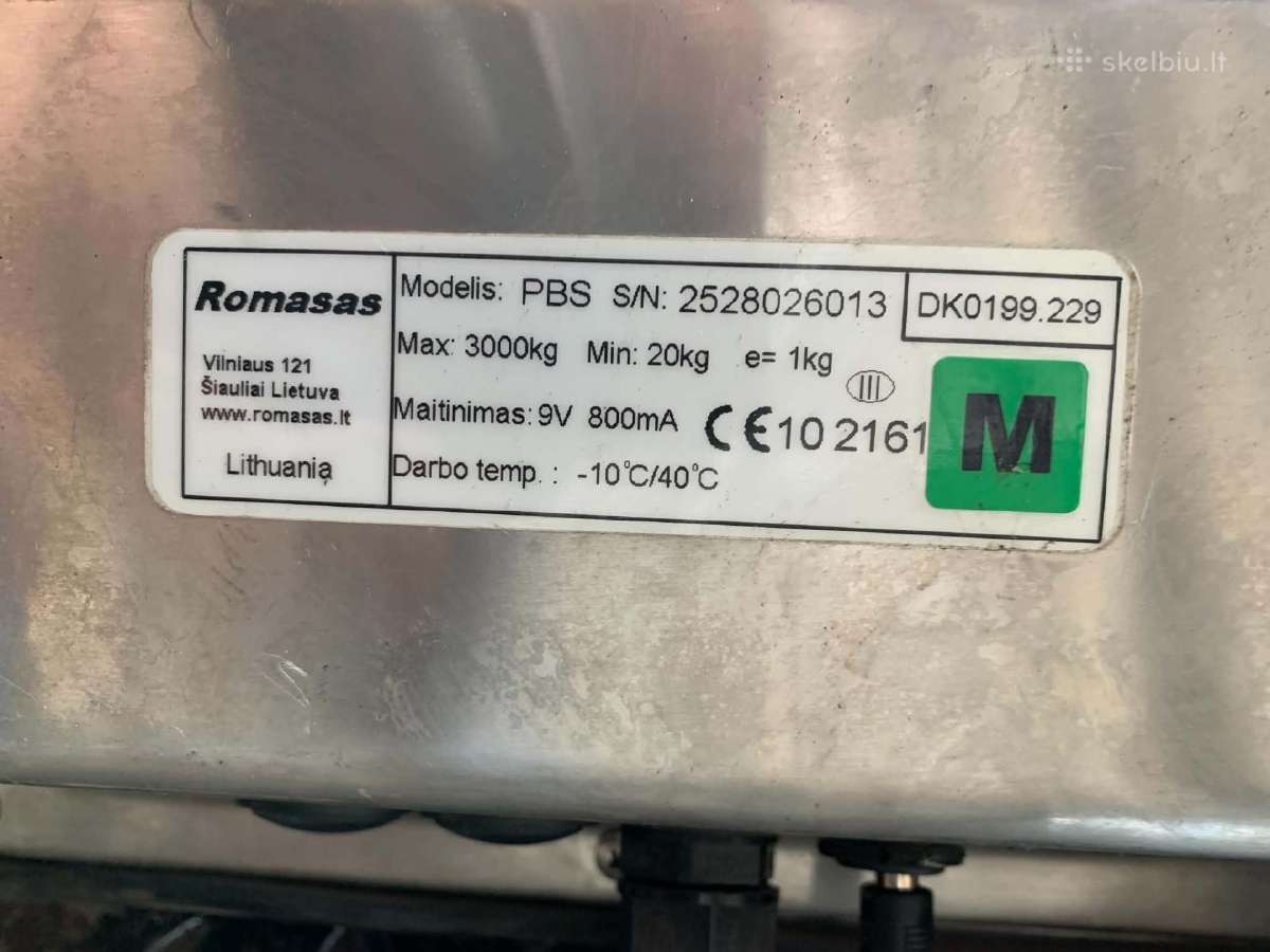 Parduodamos kokybiškos svarstyklės - nuotraukos Nr. 4