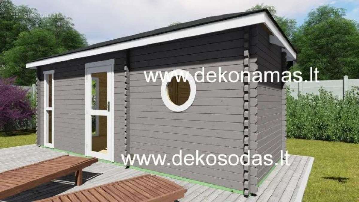 Lauko pirtis Edenberg 580x240 cm, 45 mm - nuotraukos Nr. 4