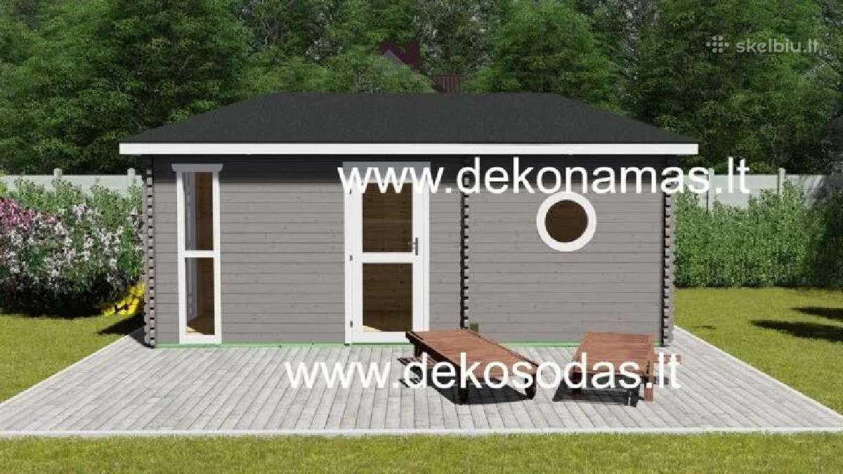 Lauko pirtis Edenberg 580x240 cm, 45 mm - nuotraukos Nr. 5