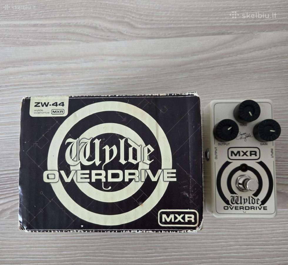 Mxr Zakk Wylde Overdrive (Zw44) gitarinis pedalas - nuotraukos Nr. 2