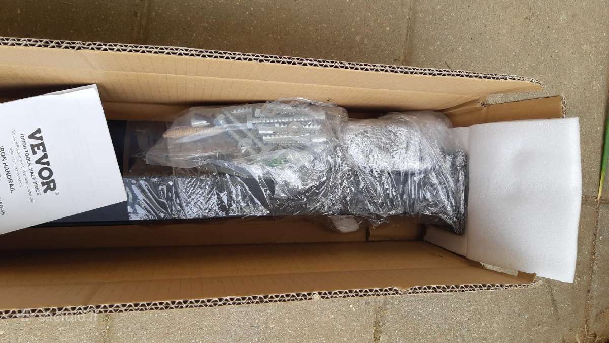 Laiptų turėklai Vevor Fg-45 138x8.4x92 cm - nuotraukos Nr. 4