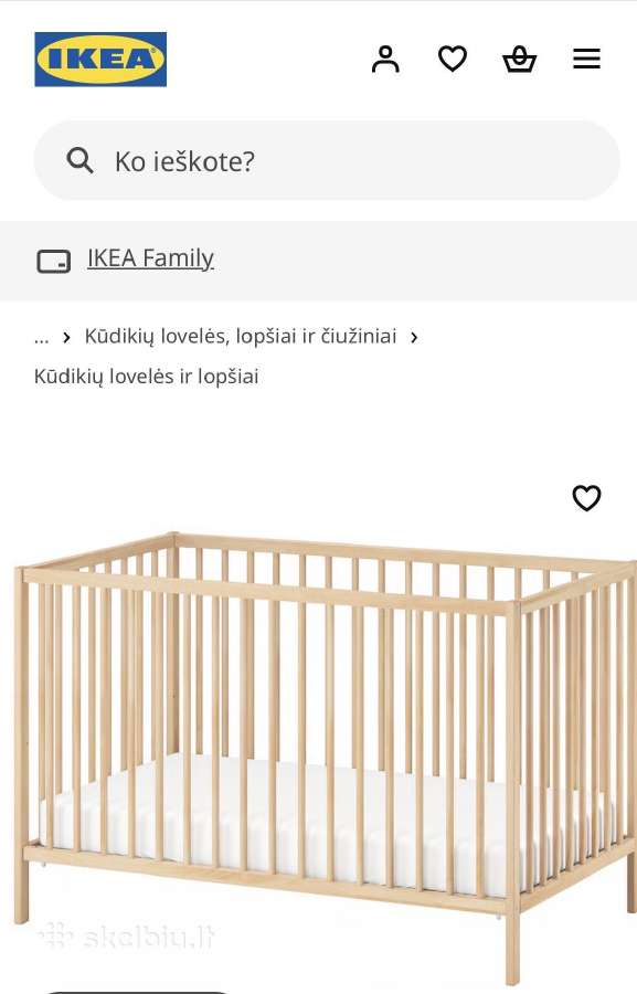 Vaikiska kudikio lovele - nuotraukos Nr. 4