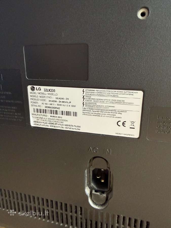 LG TV naudotas,veikia puikiai. - nuotraukos Nr. 3