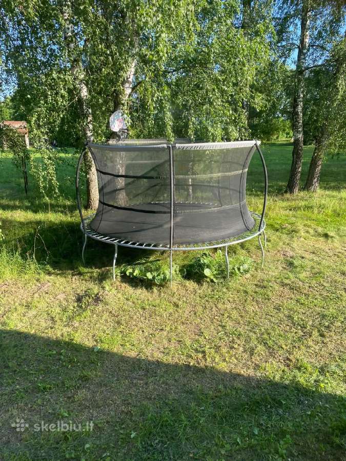 Jump pro Ufo 427cm batutas su apsauginiu tinklu - nuotraukos Nr. 2