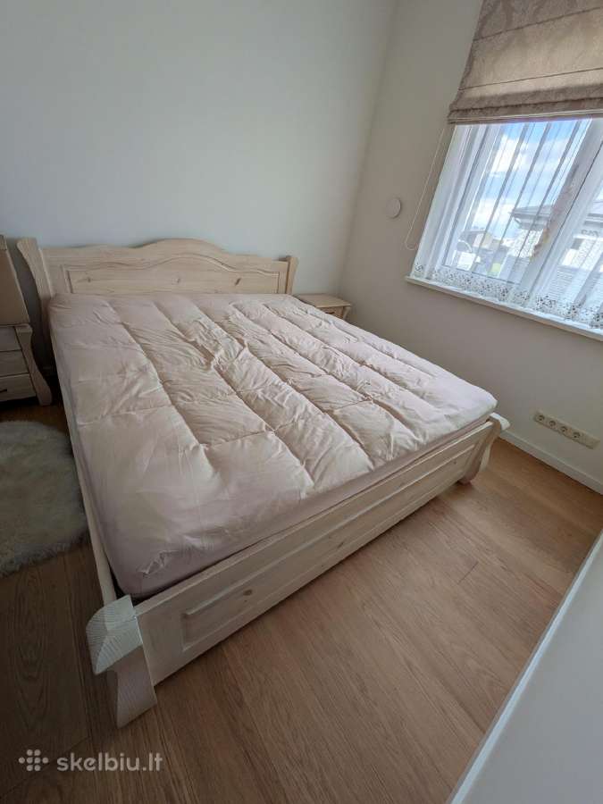 Parduodamas pušinis miegamojo komplektas 1160€ - nuotraukos Nr. 3