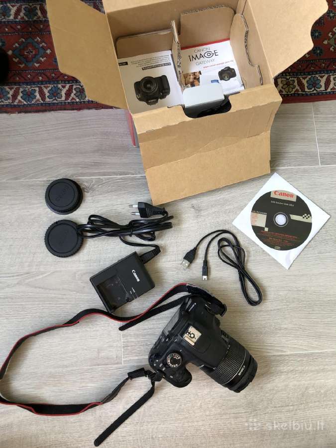 Canon EOS 1200d kamera fotoaparatas veidrodinis - nuotraukos Nr. 2