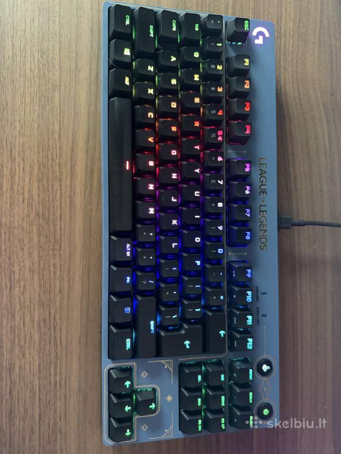 Logitech G Pro Tkl Lol Edition – puikios būklė - nuotraukos Nr. 2