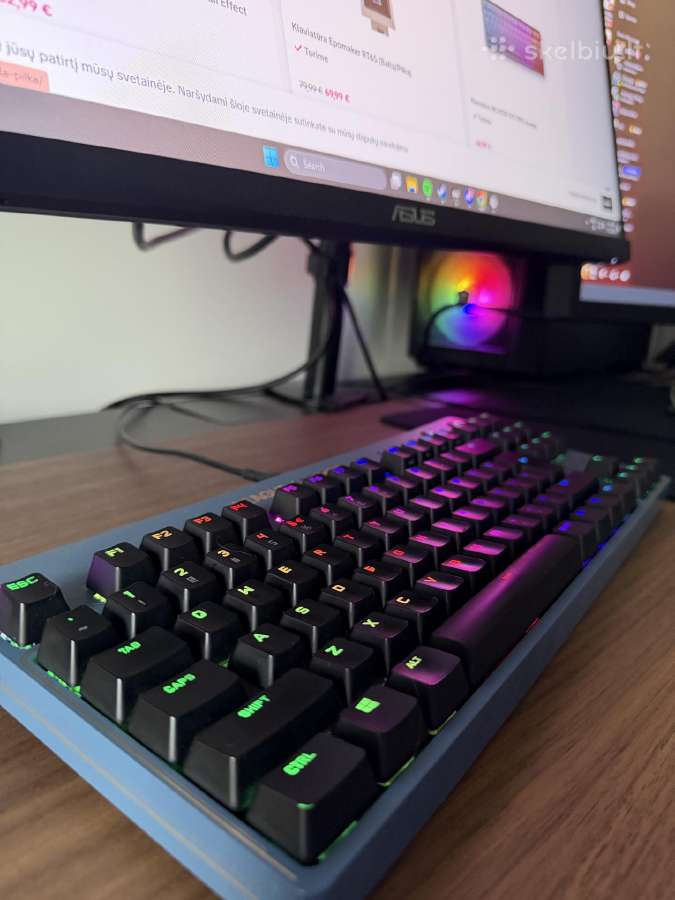 Logitech G Pro Tkl Lol Edition – puikios būklė - nuotraukos Nr. 3