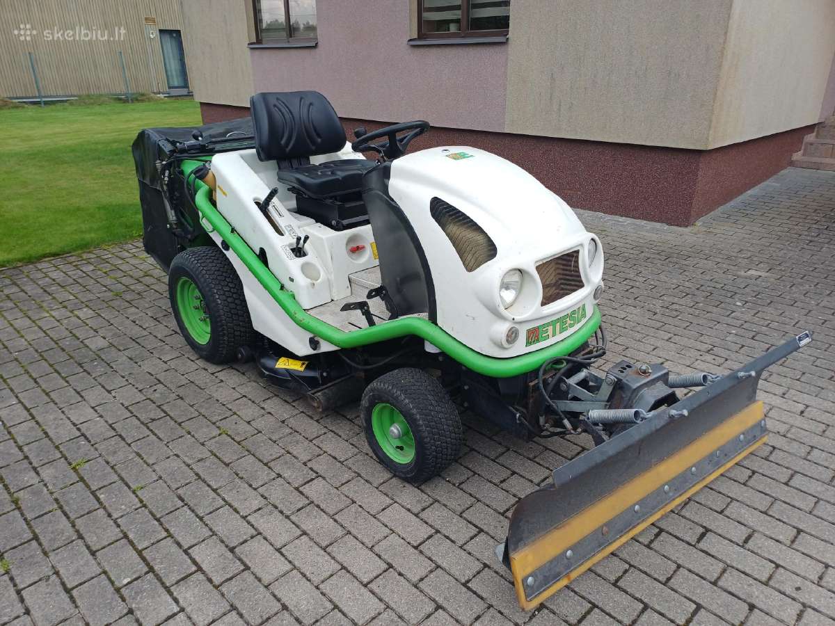 Etesia Hydro 100 Diesel vejos traktorius - nuotraukos Nr. 22