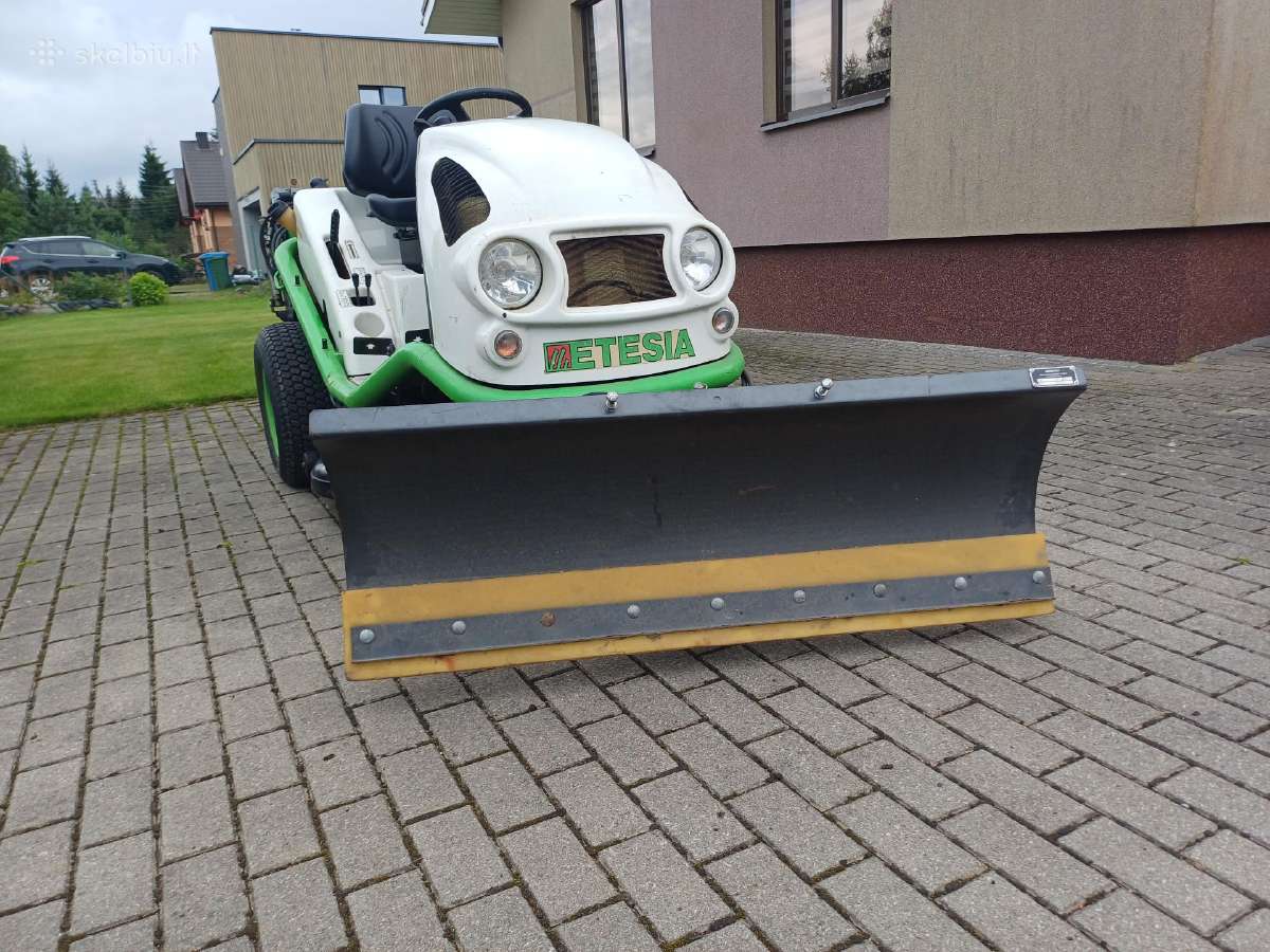 Etesia Hydro 100 Diesel vejos traktorius - nuotraukos Nr. 11