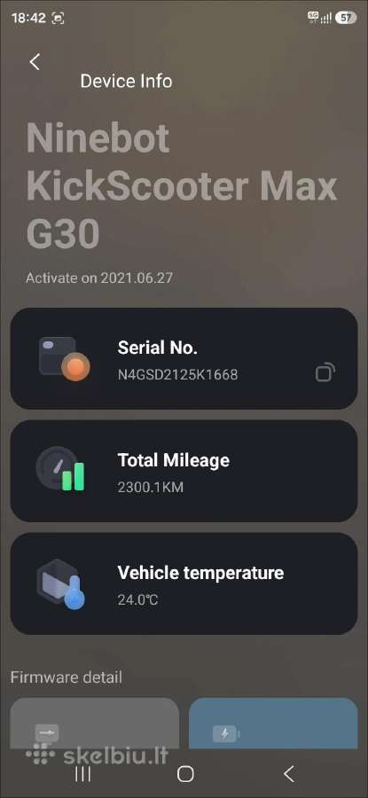 Ninebot Segway G30 Max - nuotraukos Nr. 7