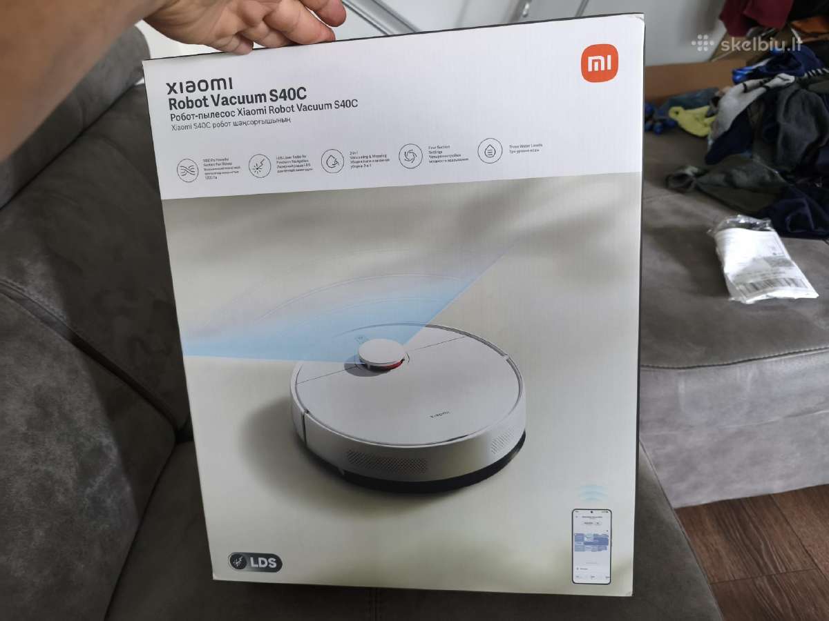 Naujas robotas-siurblys Xiaomi s40c - nuotraukos Nr. 3
