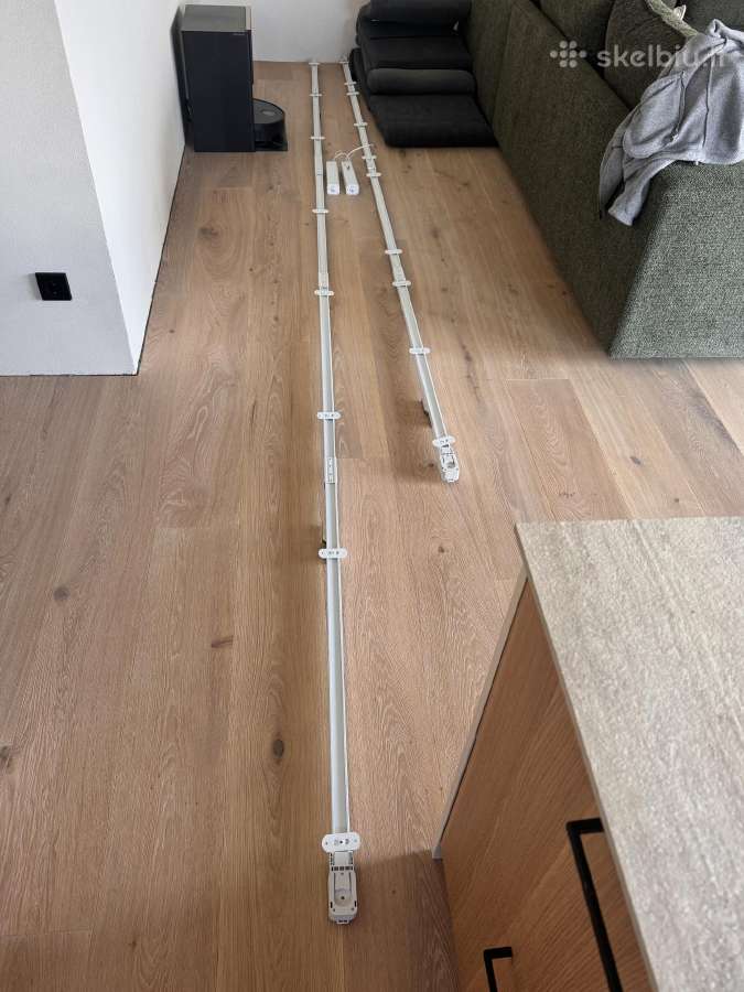 Elektriniai užuolaidų bėgeliai + zigbee centralė - nuotraukos Nr. 2