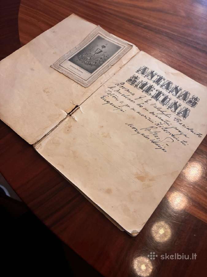 Reta 1934 m. knyga „Antanas Smetona 1874–1934“ - nuotraukos Nr. 2
