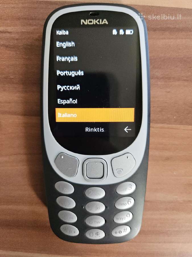 Nokia 3310 3g Ta-1006 - nuotraukos Nr. 4
