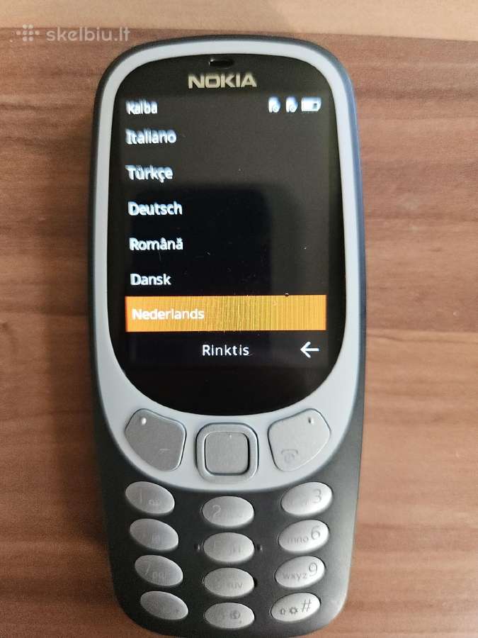 Nokia 3310 3g Ta-1006 - nuotraukos Nr. 5
