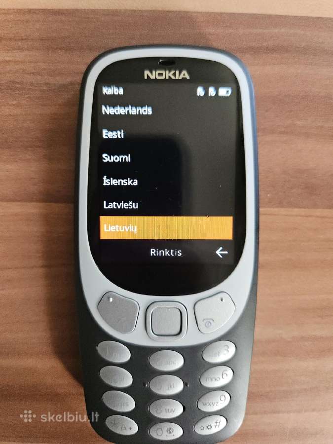 Nokia 3310 3g Ta-1006 - nuotraukos Nr. 6