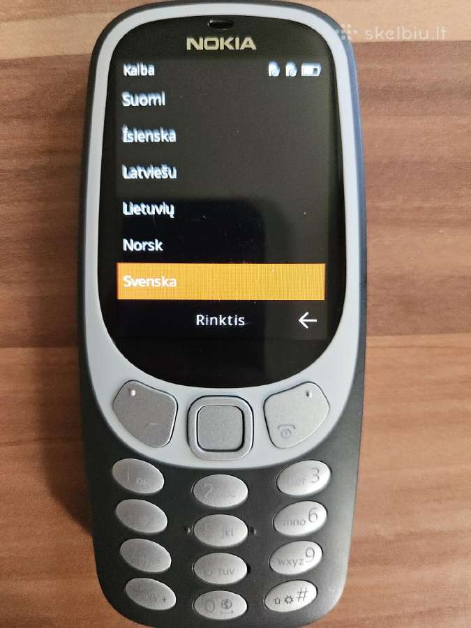 Nokia 3310 3g Ta-1006 - nuotraukos Nr. 7