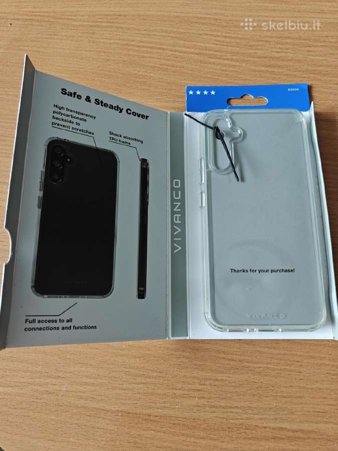 Vivanco Samsung Galaxy A34 5G dėkliukas - nuotraukos Nr. 2