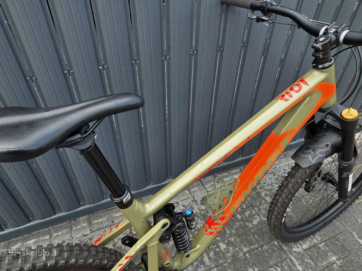 Ghost riot enduro dviratis 180mm 1x12xt L size - nuotraukos Nr. 5
