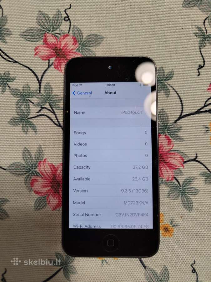Apple iPod touch 5th gen - nuotraukos Nr. 4