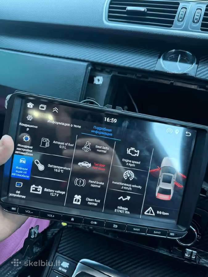 Apple carplay android Multimedija VW skoda seat - nuotraukos Nr. 5