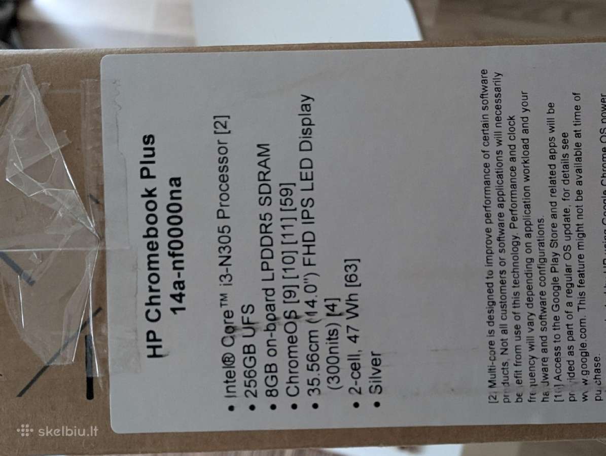 Hp chromebook Plus 14a-nf0000na - nuotraukos Nr. 4