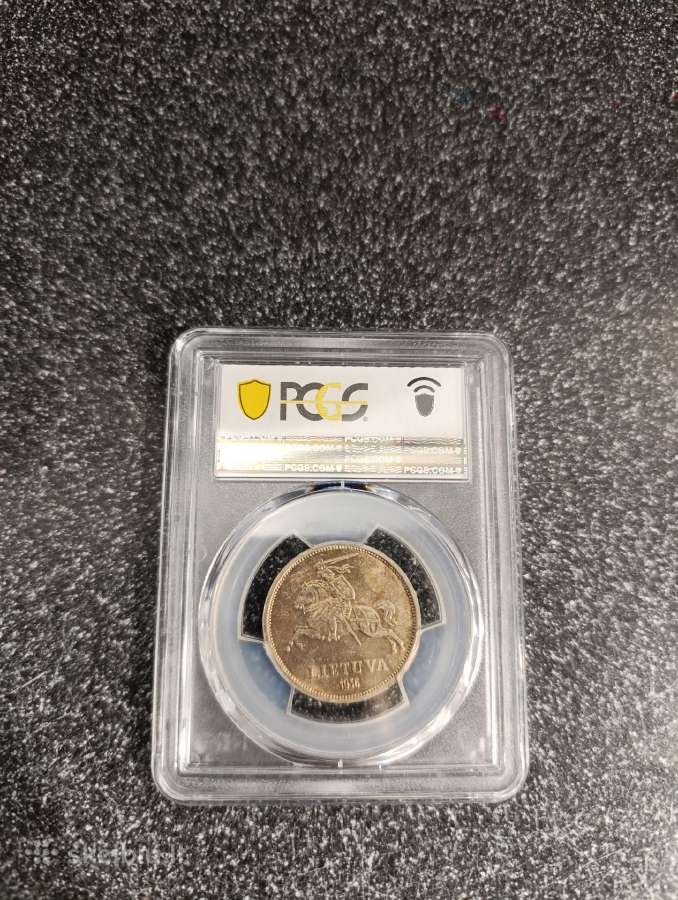 Jonas Basanavičius 1936m. Pcgs Ms63 - nuotraukos Nr. 2