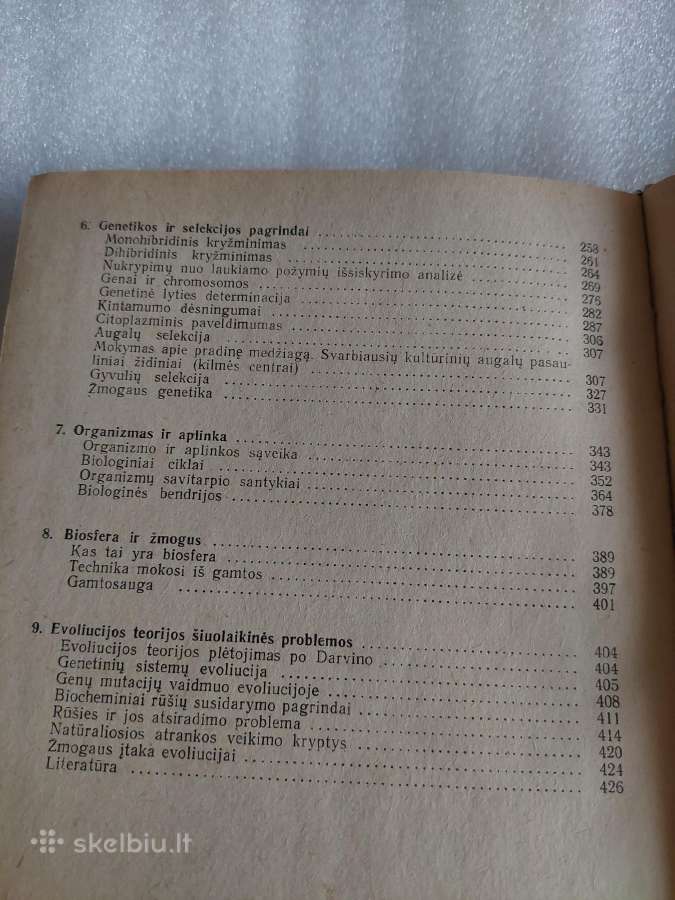 Bendrosios biologijos chrestomatija - nuotraukos Nr. 5