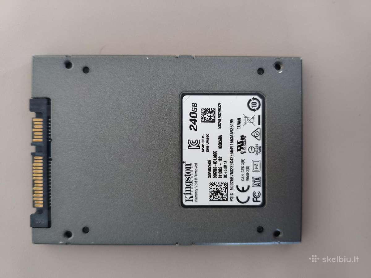 Sata SSD 256gb - nuotraukos Nr. 2