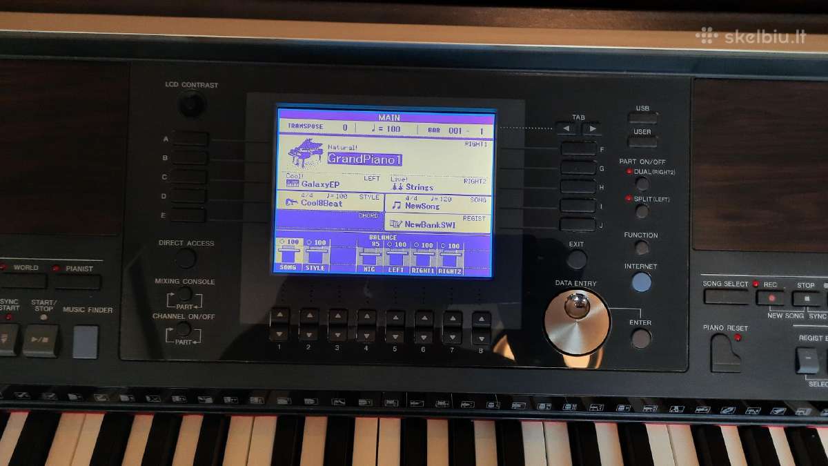 Yamaha Cvp 403 Digital Piano 88-key - nuotraukos Nr. 13