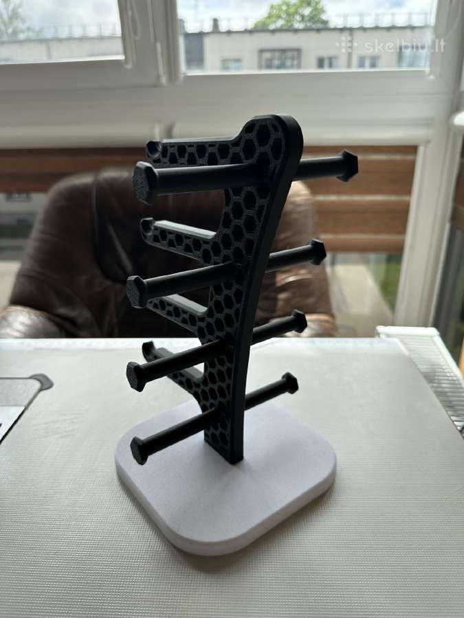 Akinių laiklis atspausdintas su 3D - nuotraukos Nr. 4