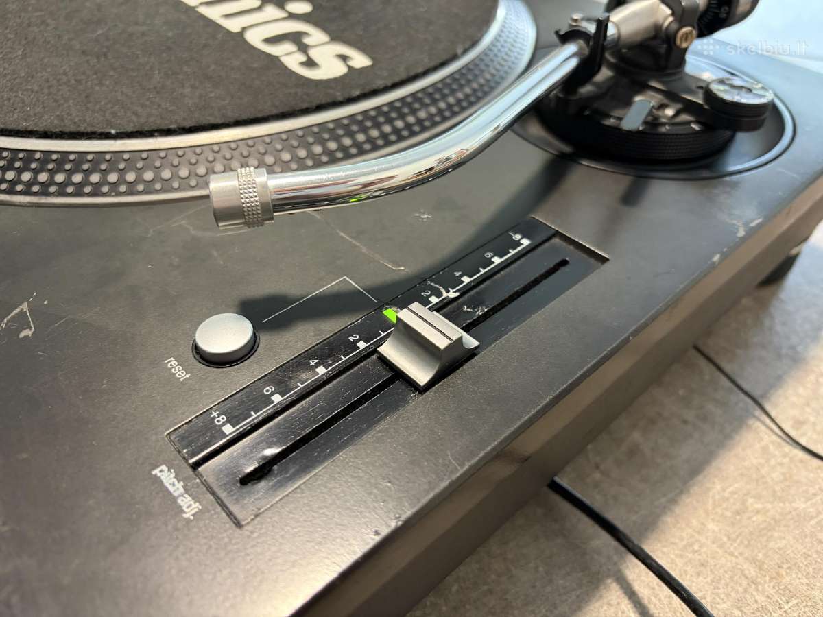 Technics SL-1210 Mk5 patefonas - nuotraukos Nr. 3