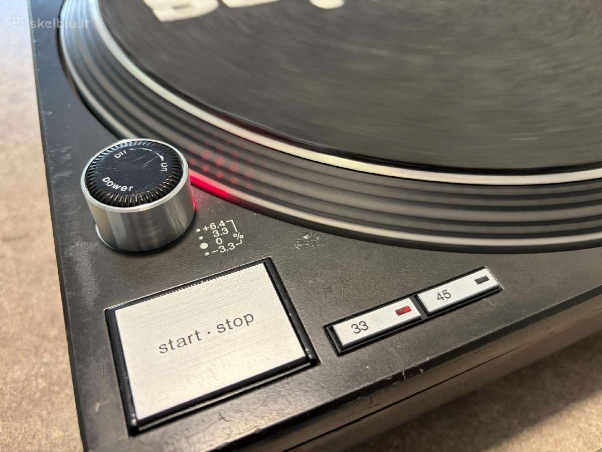 Technics SL-1210 Mk5 patefonas - nuotraukos Nr. 5