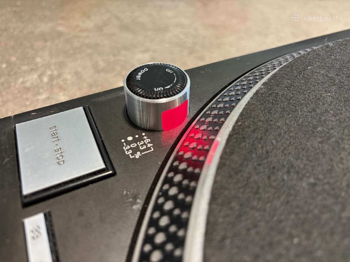 Technics SL-1210 Mk5 patefonas - nuotraukos Nr. 8
