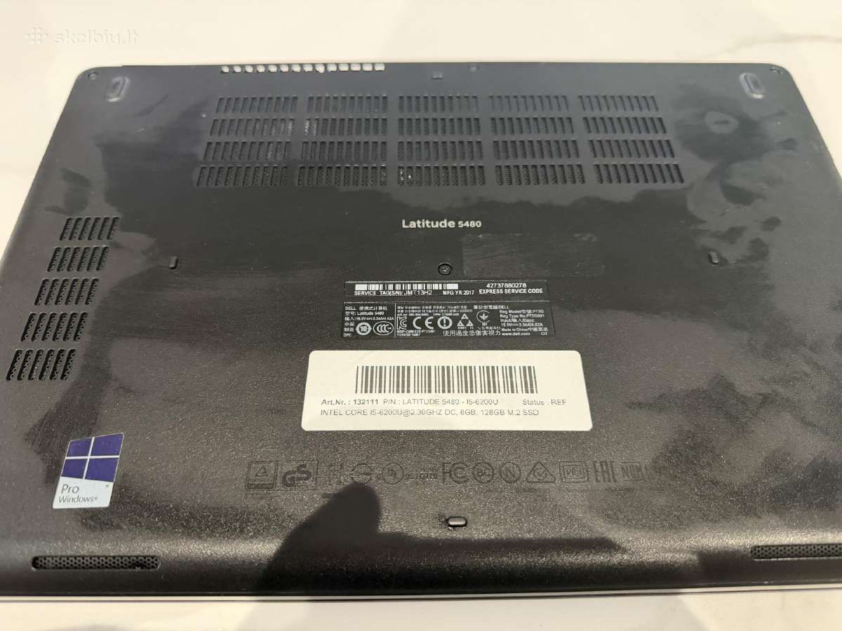 Dell Latitude 5480 - nuotraukos Nr. 6