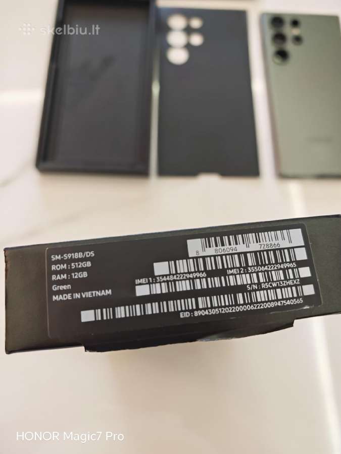 Samsung galaxy s23 ultra 512 GB - nuotraukos Nr. 10