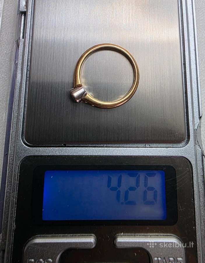 750 prabuotas Tillander žiedas su 0,36ct briliantų - nuotraukos Nr. 12
