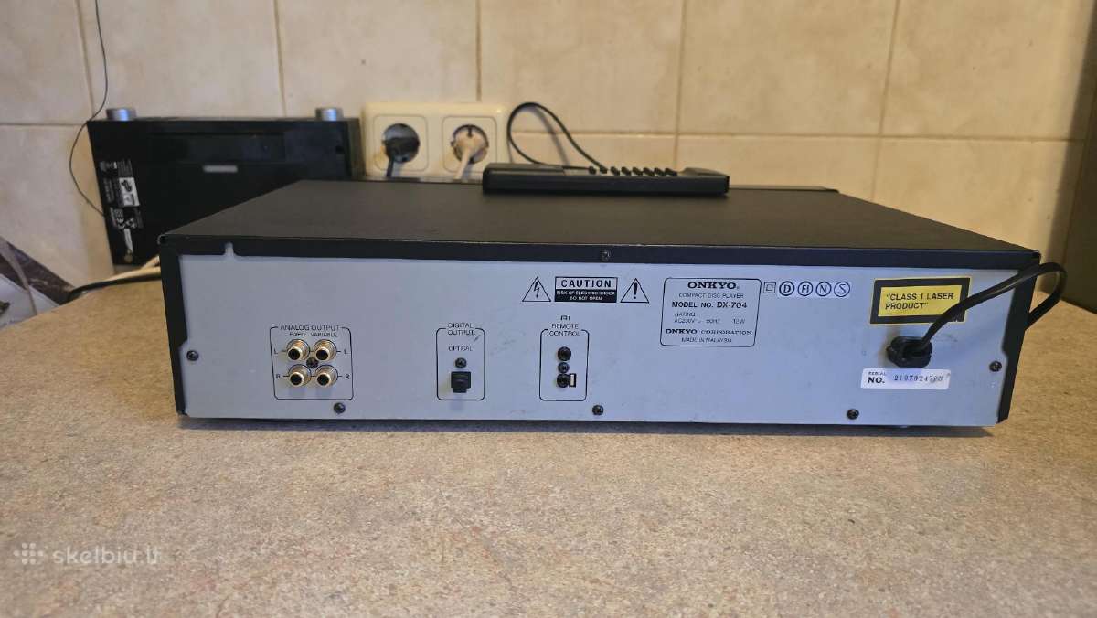 CD Grotuvas Onkyo Dx-704 - nuotraukos Nr. 2