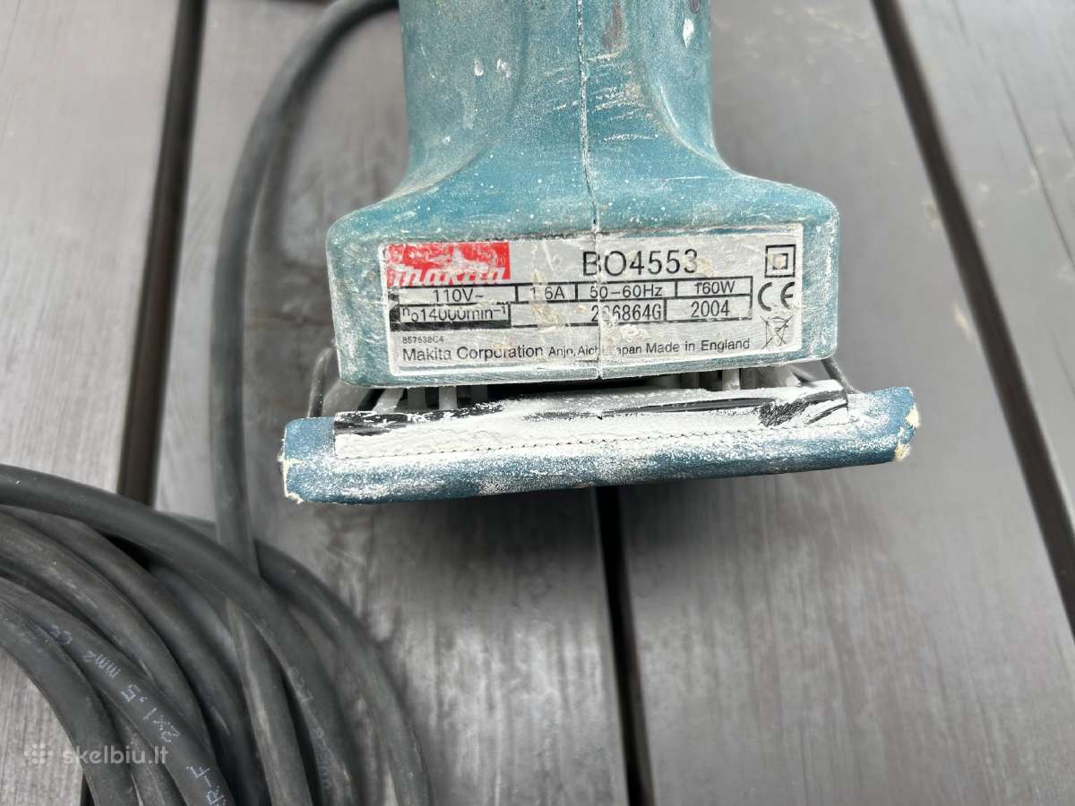 Makita elektriniai įtankiai - nuotraukos Nr. 8